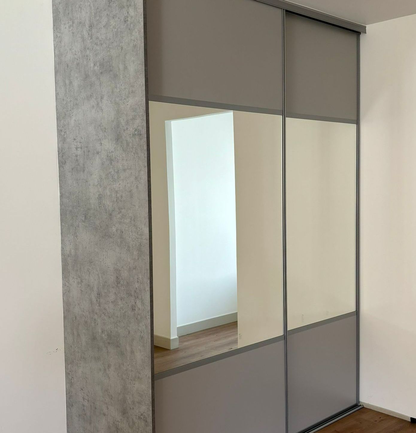 Dressing avec miroirs