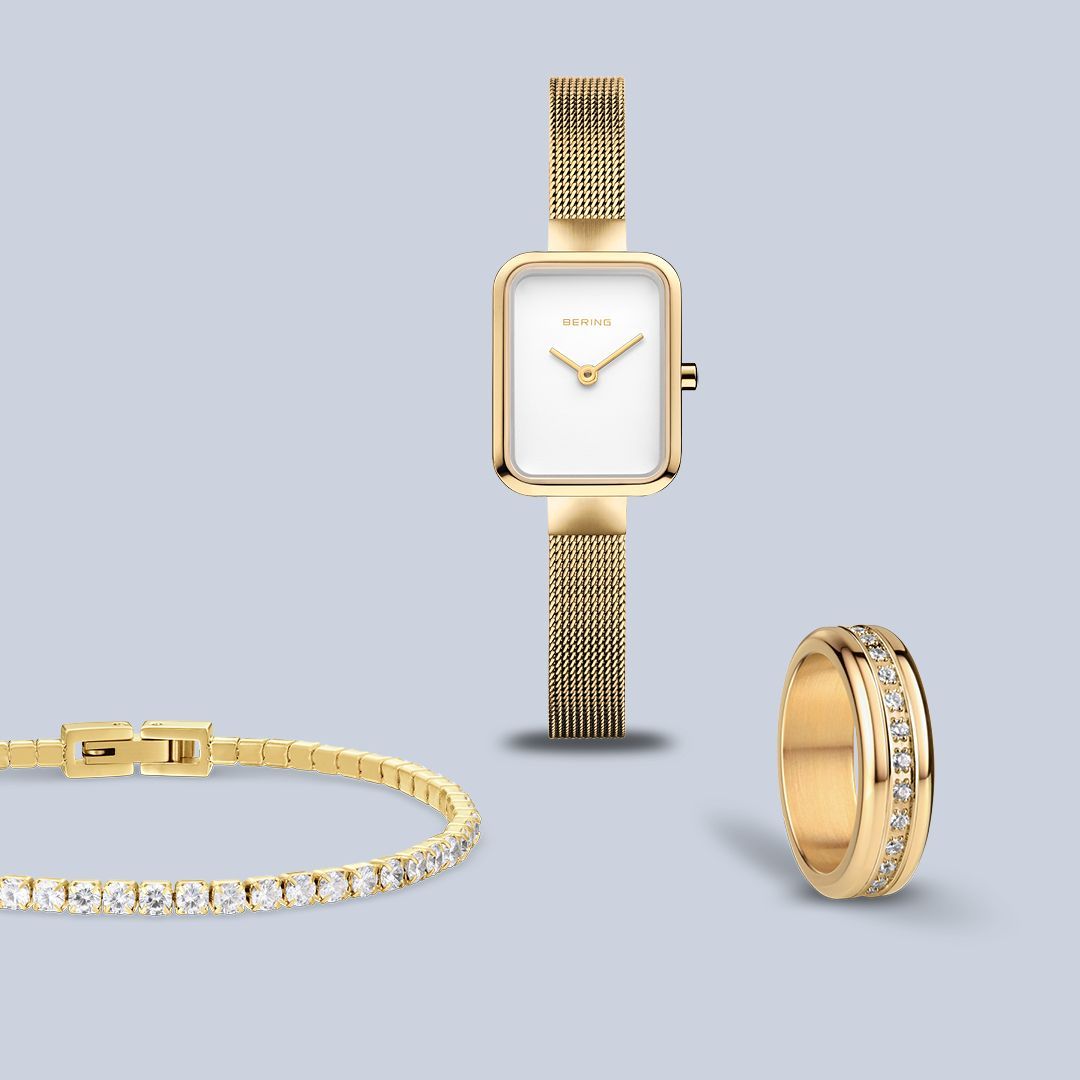 Armbanduhr und Schmuck von Bering