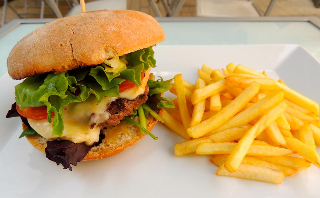 Burger et frites