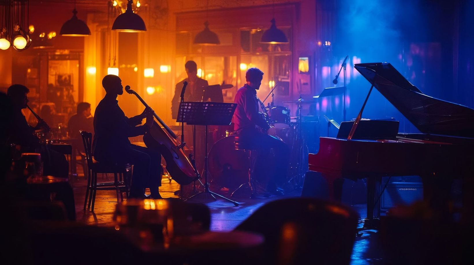 Restaurant La Tservetta à Sierre, soirée animée avec musicien