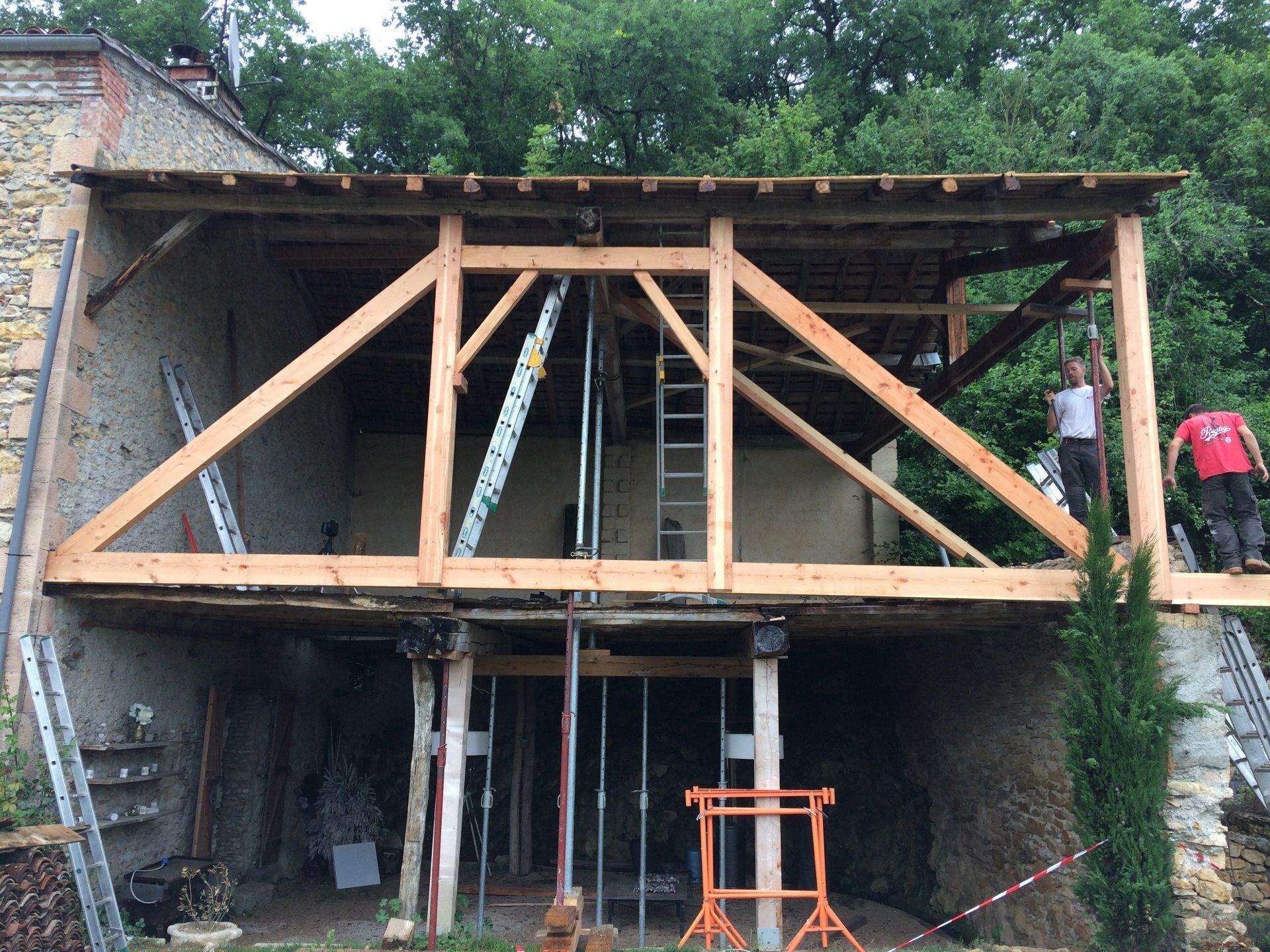 Charpente traditionnelle