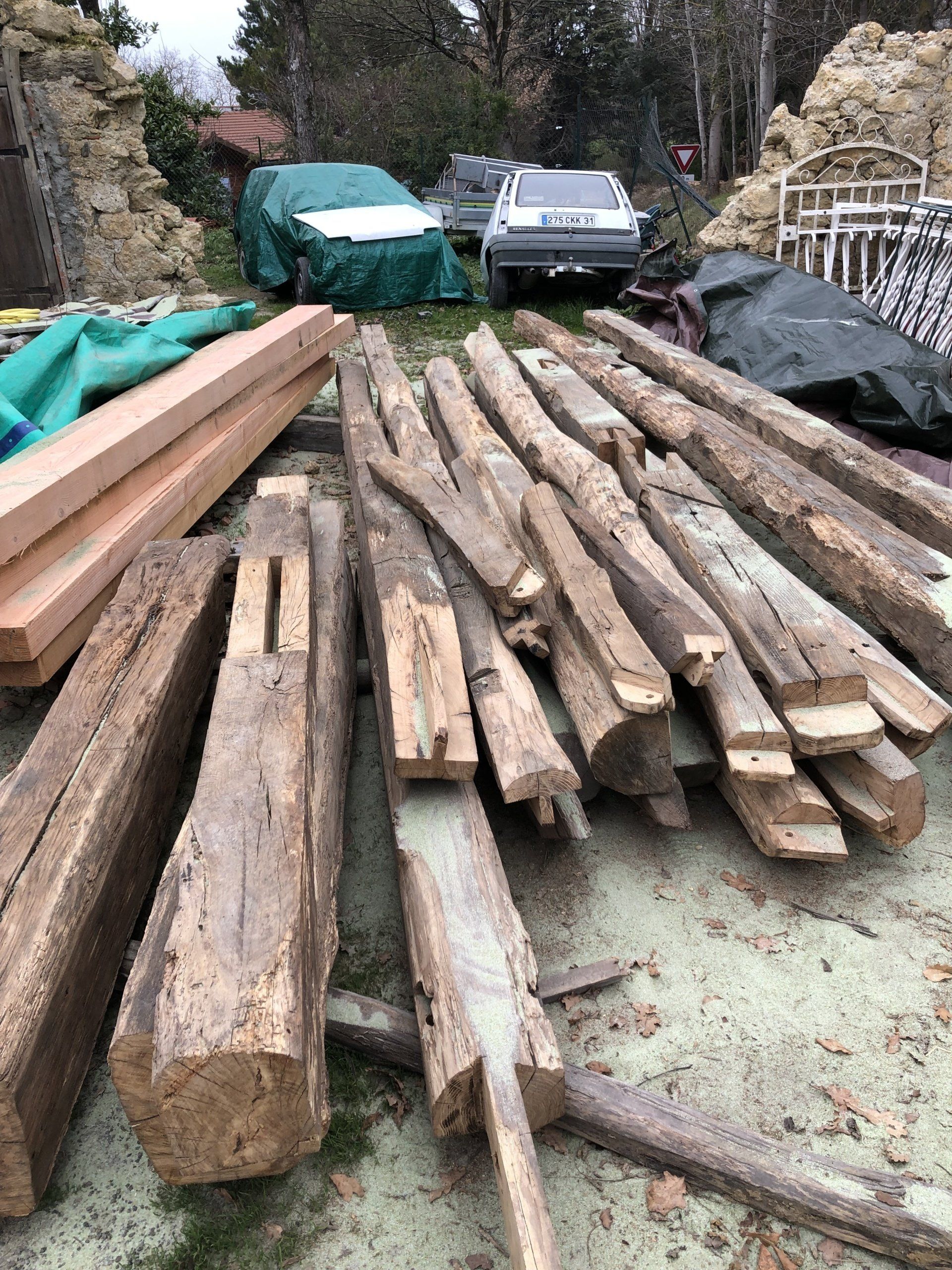 Rénovation de poutre