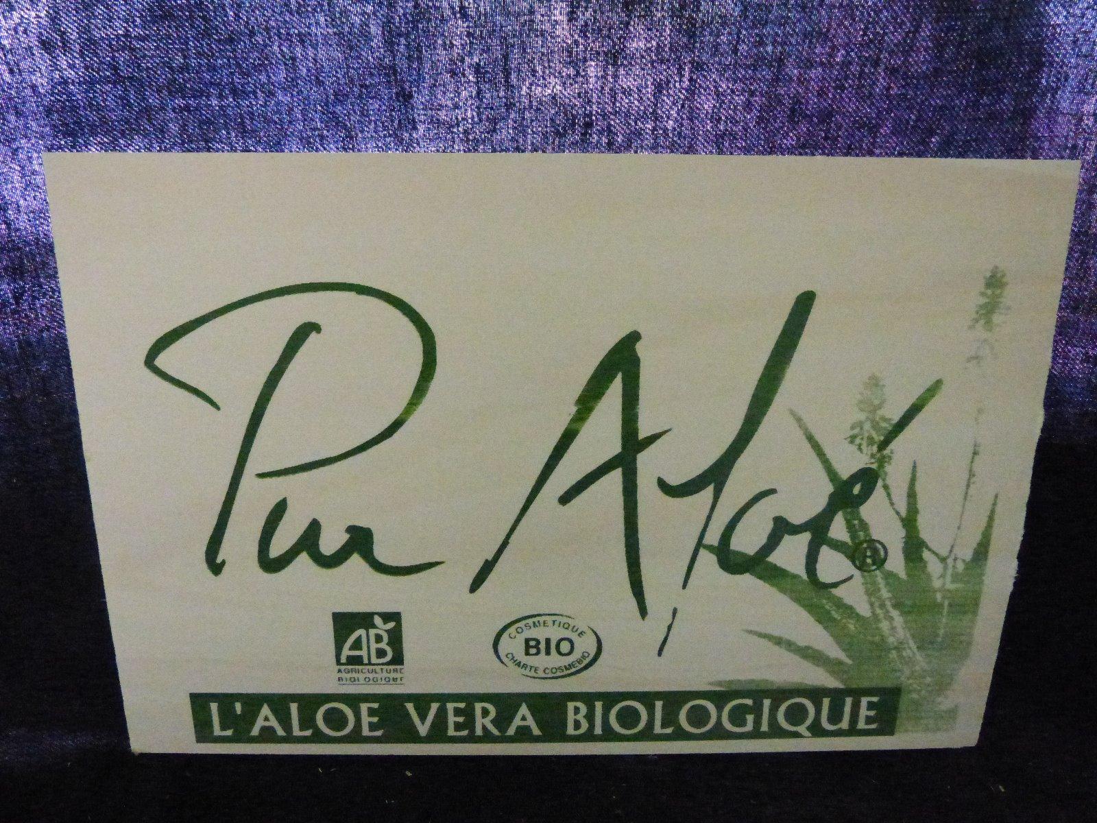 Photo d'une sérigraphie sur bois pour la marque Pur Aloé