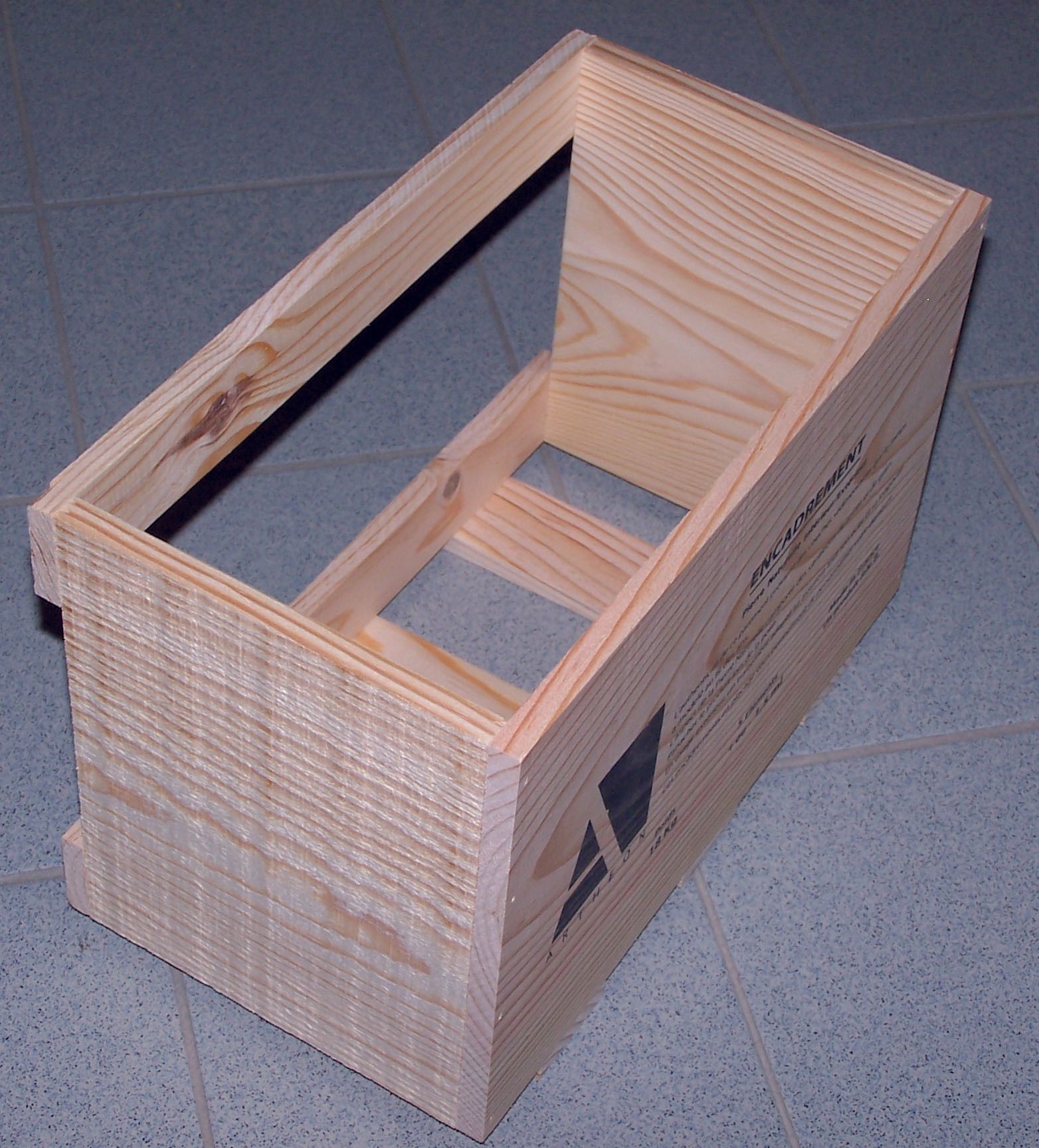 Photo d'un casier en bois