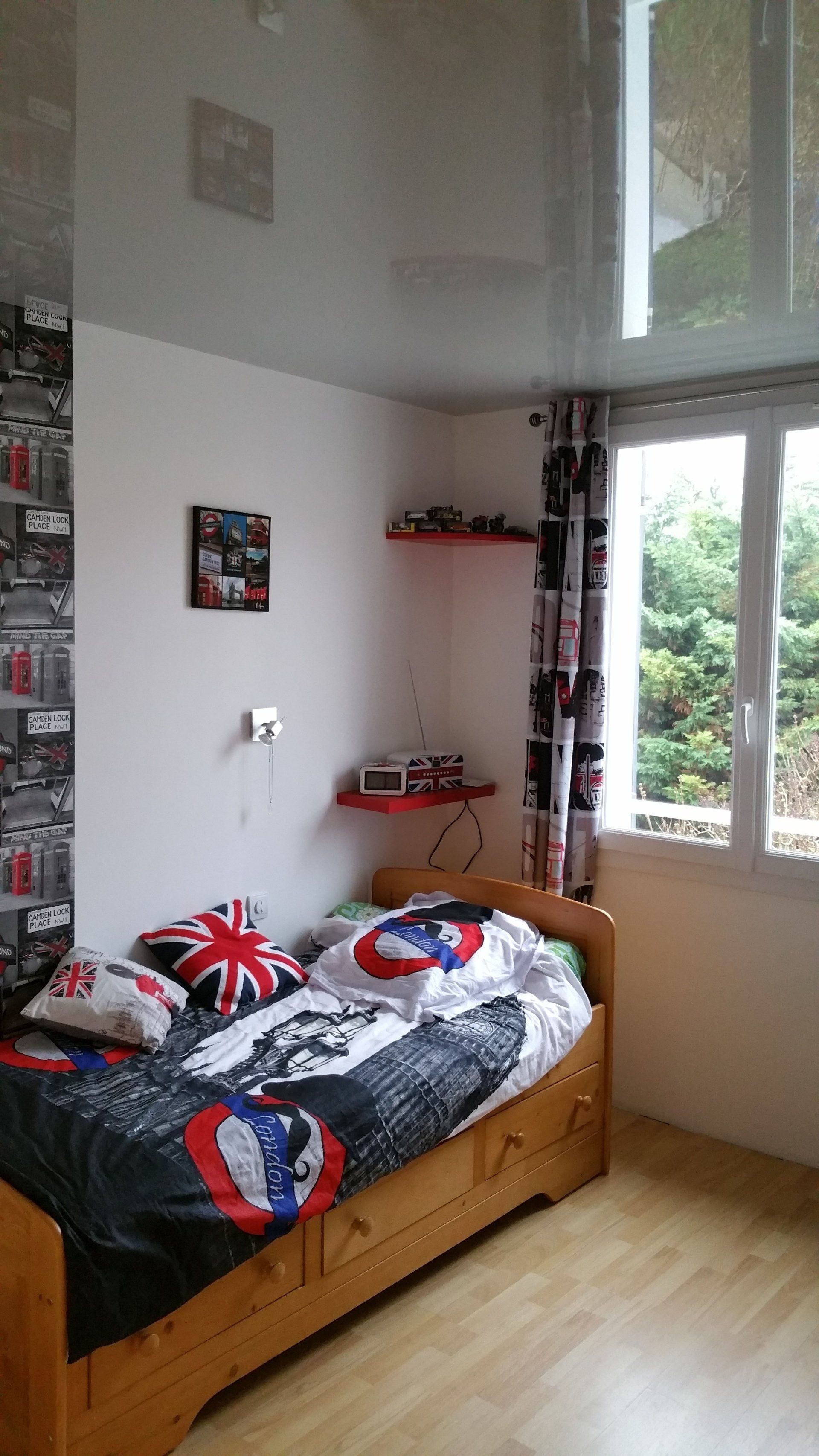 Plafond tendu de chambres