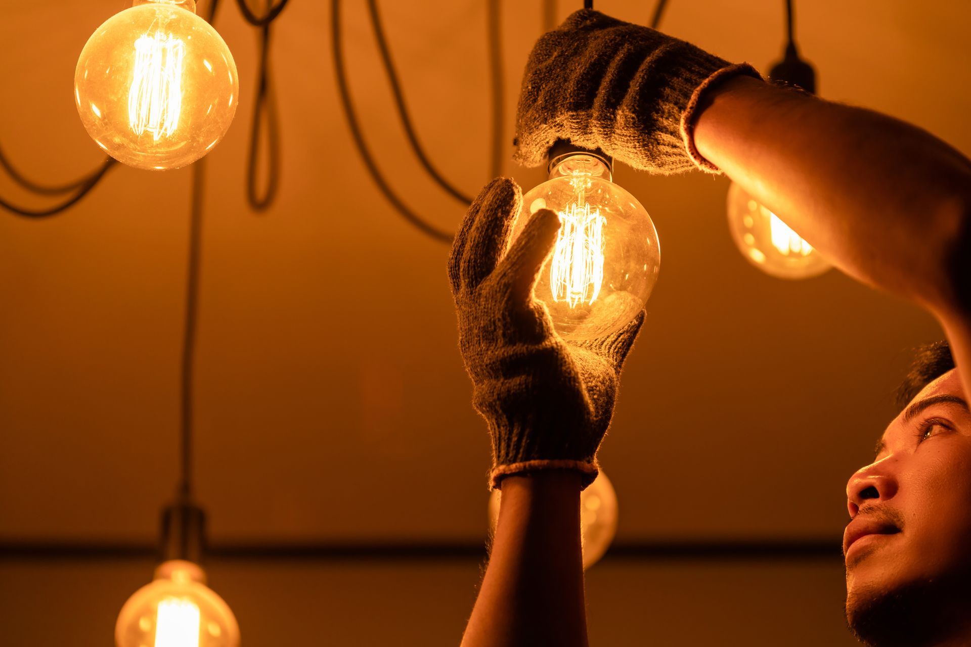 Installation de luminaires