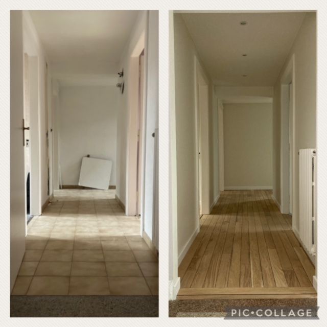 Avant/après une rénovation intérieure