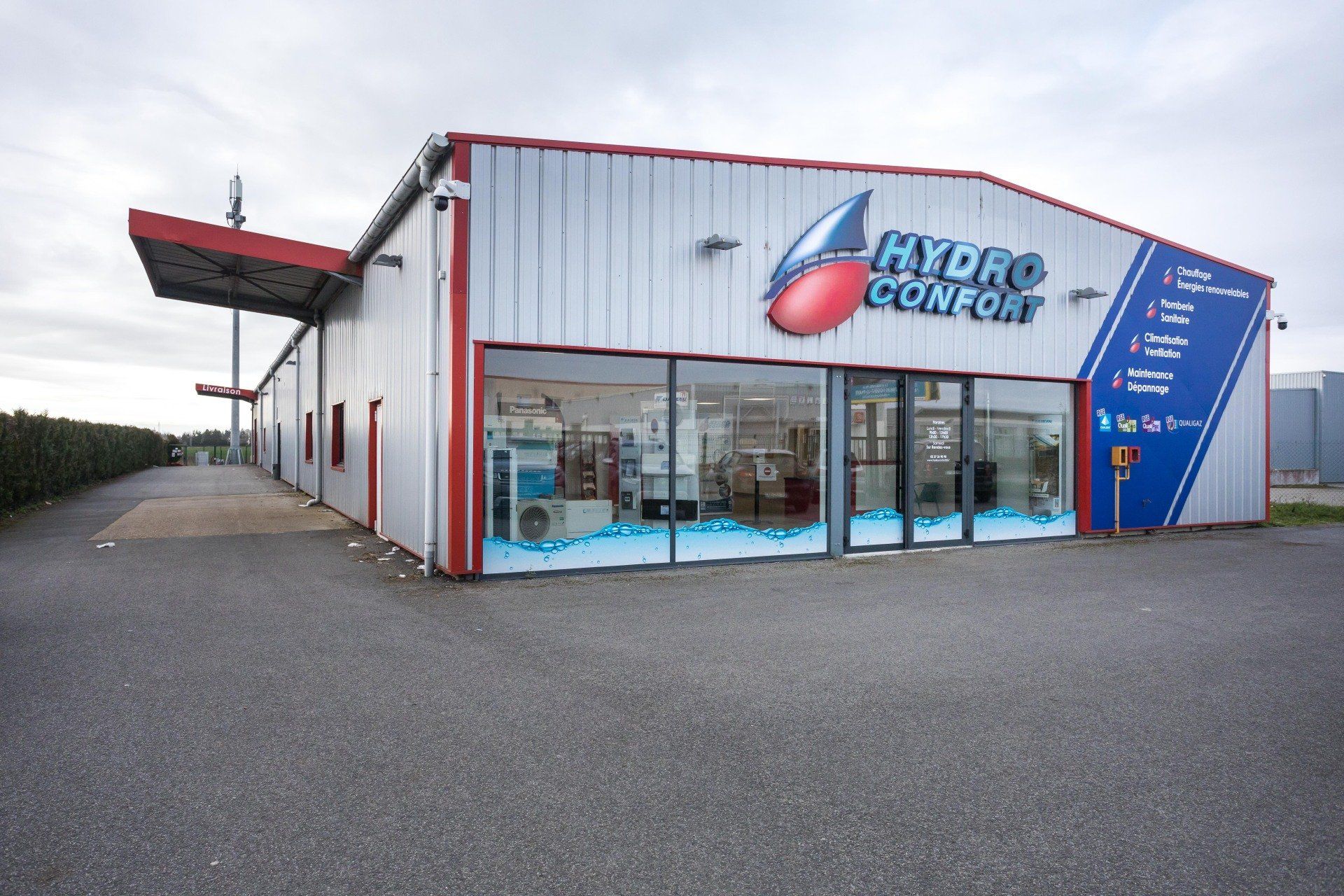 Photo extérieure des locaux