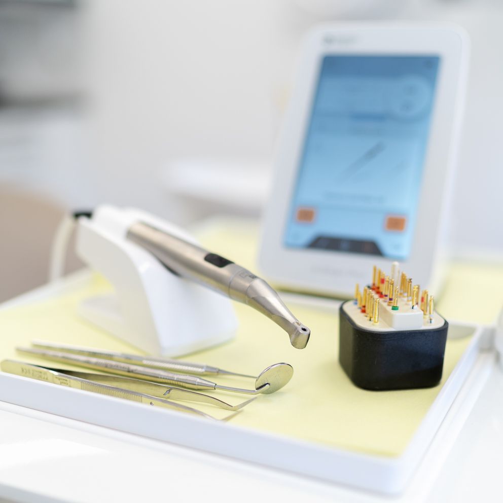 Dr.med.dent.(Syr.) Dipl.; M.Sc.; Ph.D.
Zahnärztin Kenda Khalouf