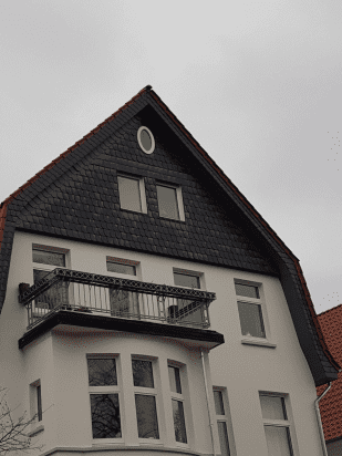 Mansardendachumdeckung Schiefer