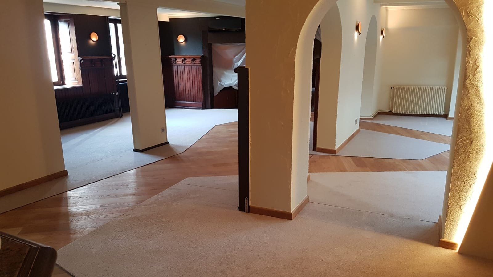 Travaux de plâtrerie