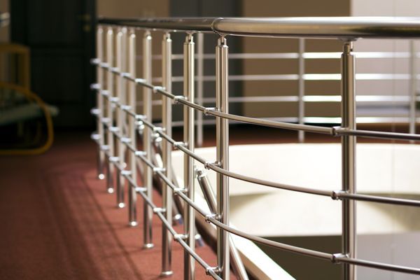 Detailaufnahme Geländer