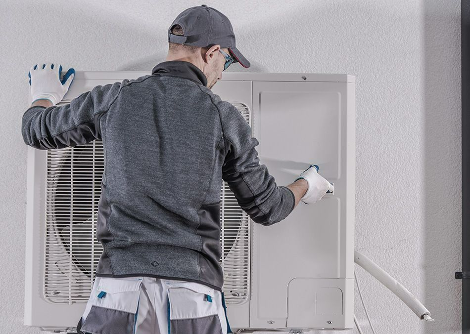 Pompe à chaleur installée par un professionnel du bâtiment