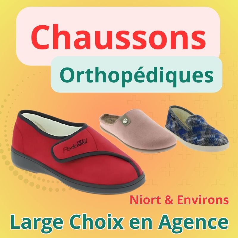 Chaussons orthopediques personnes agees seniors pas cher pharmacie et magasin a niort chauray