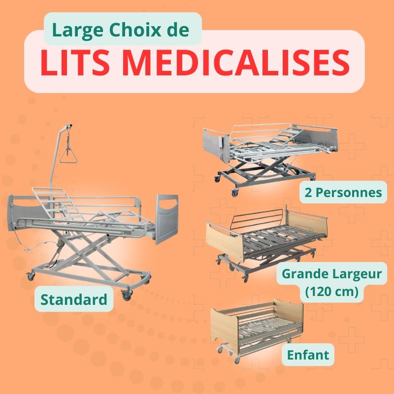 Location Vente lit medicalise simple standard Niort environs