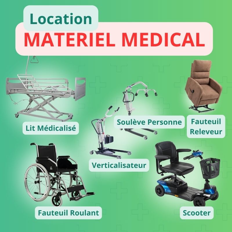 Location materiel medical pharmacie niort chauray