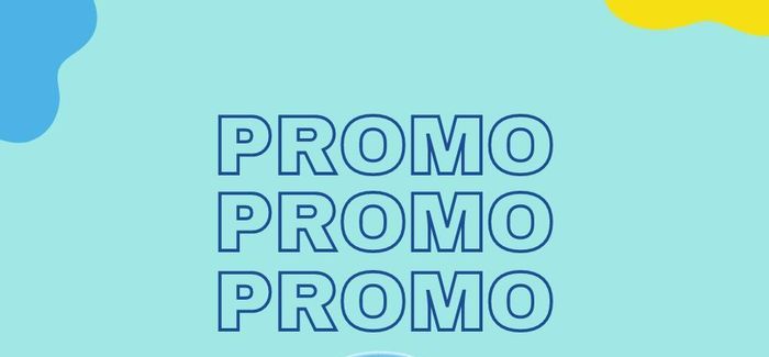 Mot promo écrit trois fois