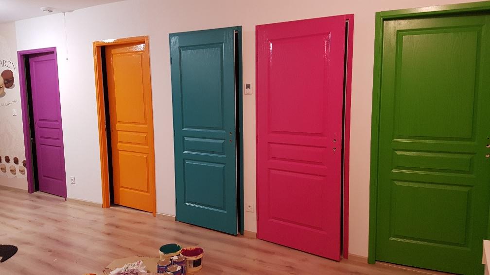 Peinture des portes intérieures