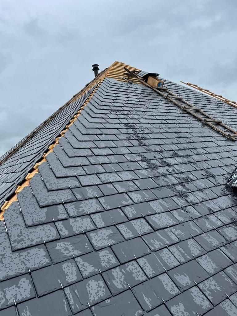Toiture en ardoise