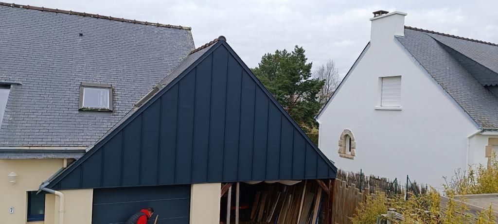 Revêtement en métal noir