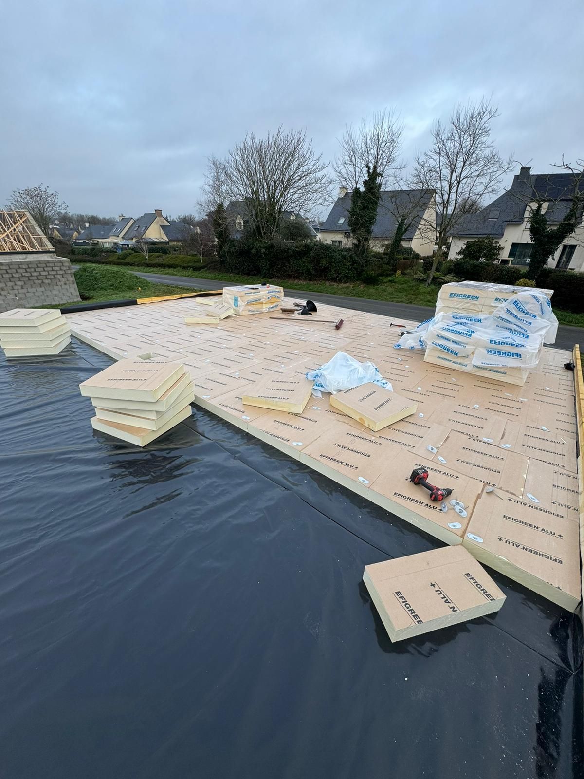 Matériel pour l'isolation