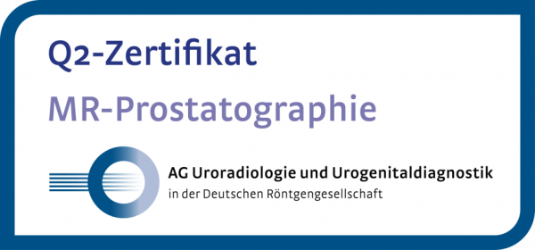 Q2 Zertifikat MR-Prostatographie