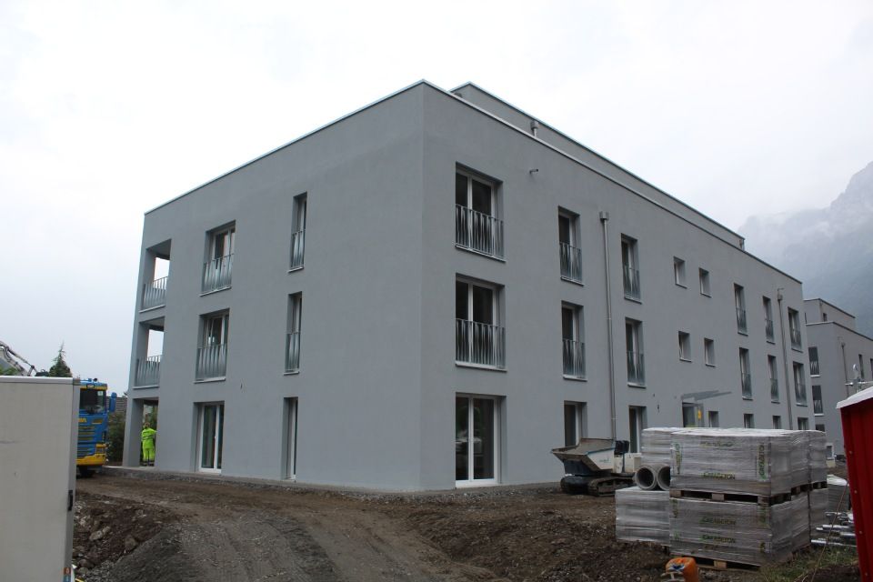 Neubau, Arbeit von Ferreira Da Silva Gips