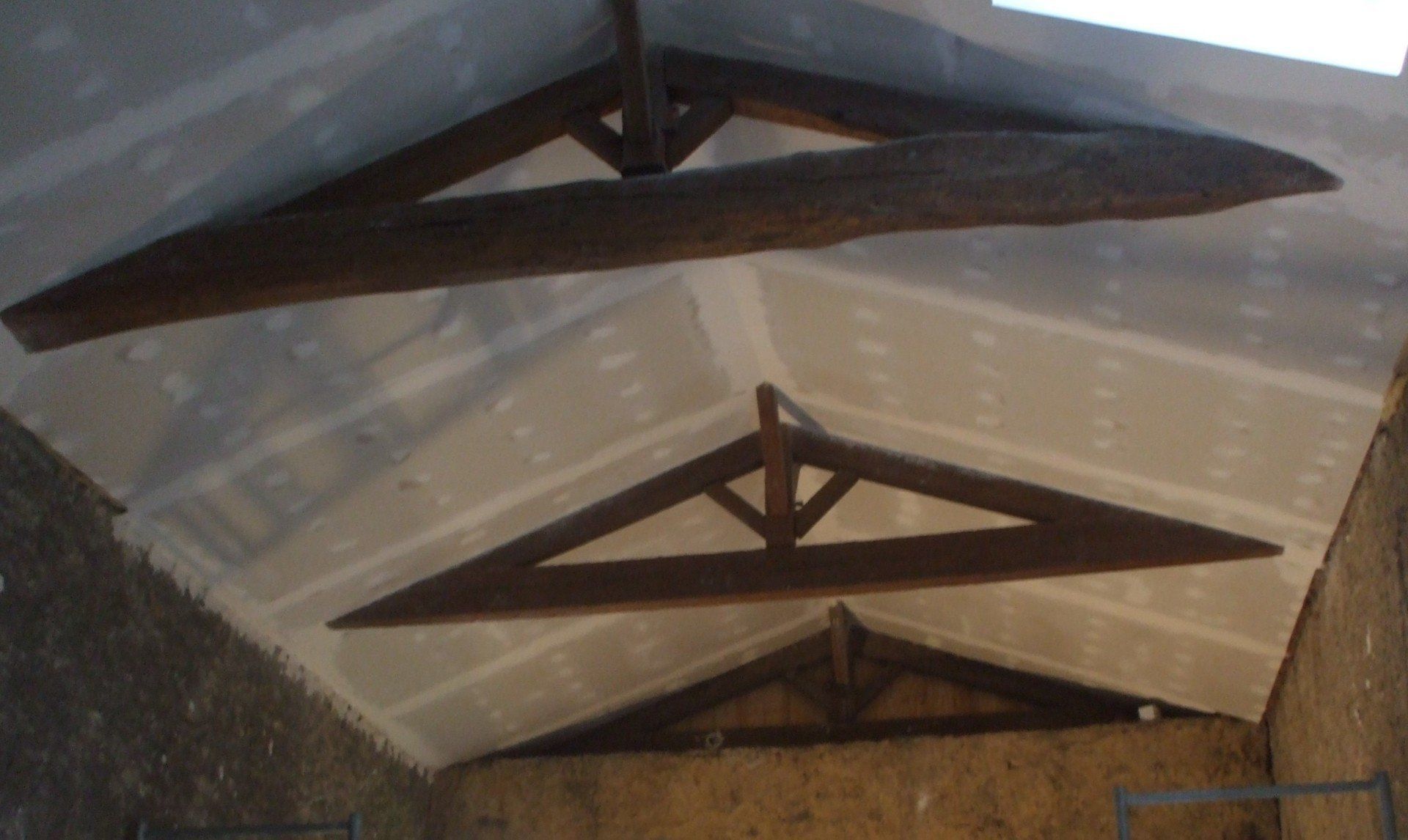 Poutre et rénovation intérieure