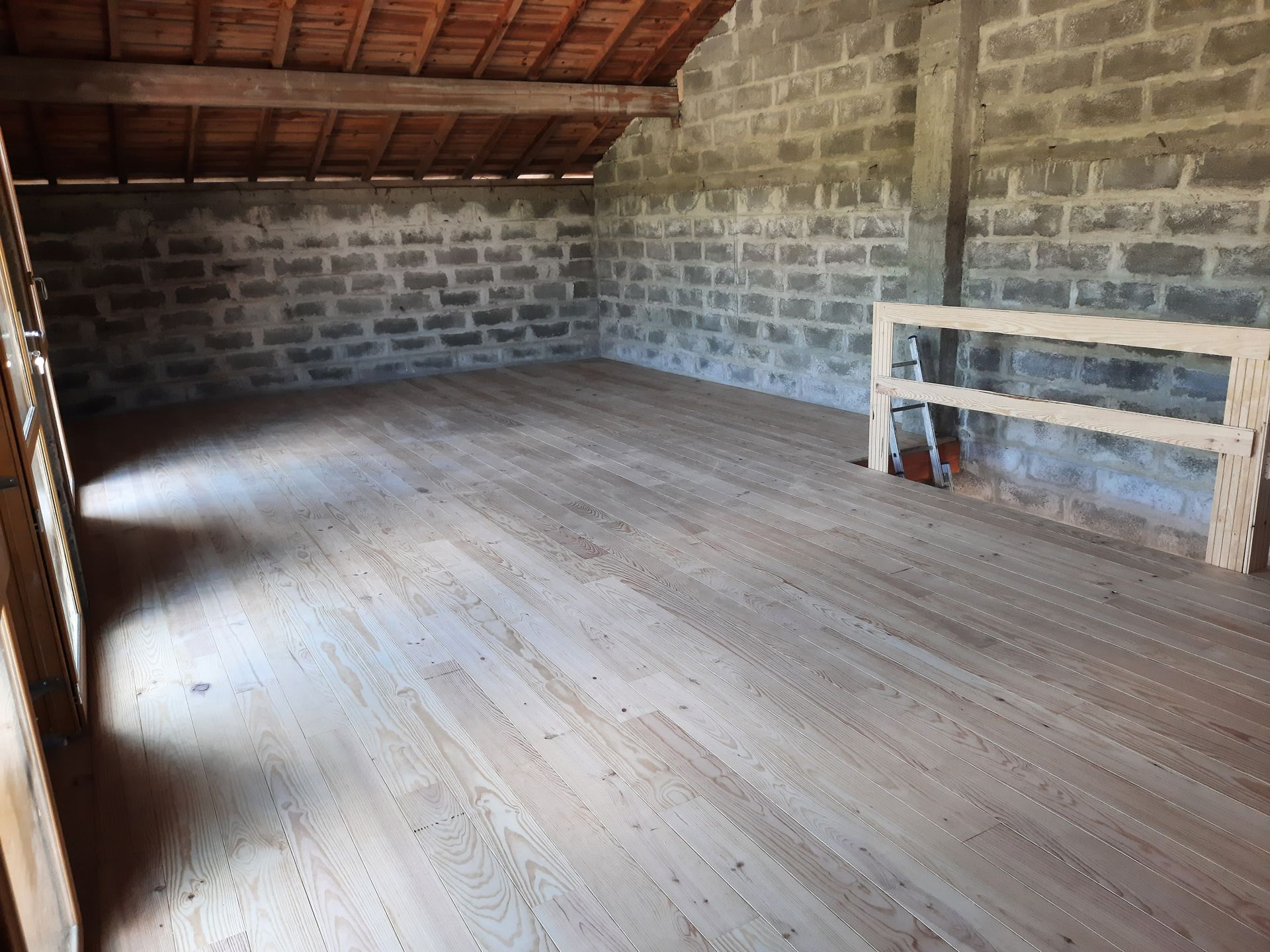 Pose d'un parquet traditionnel