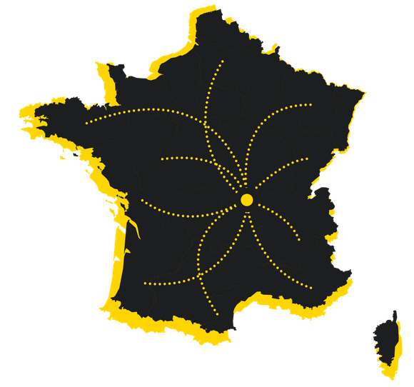 Déplacement national pour des travaux de sablage et de peinture industrielle