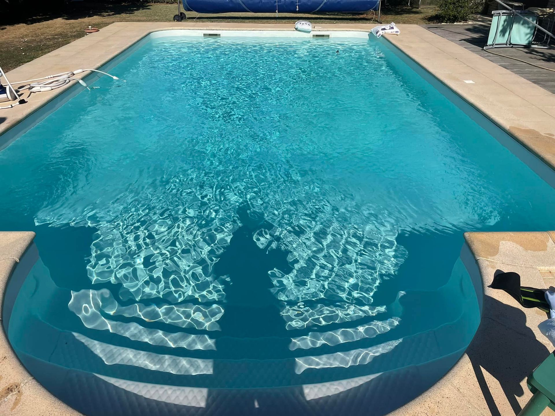 Traitement de l'eau d'une piscine