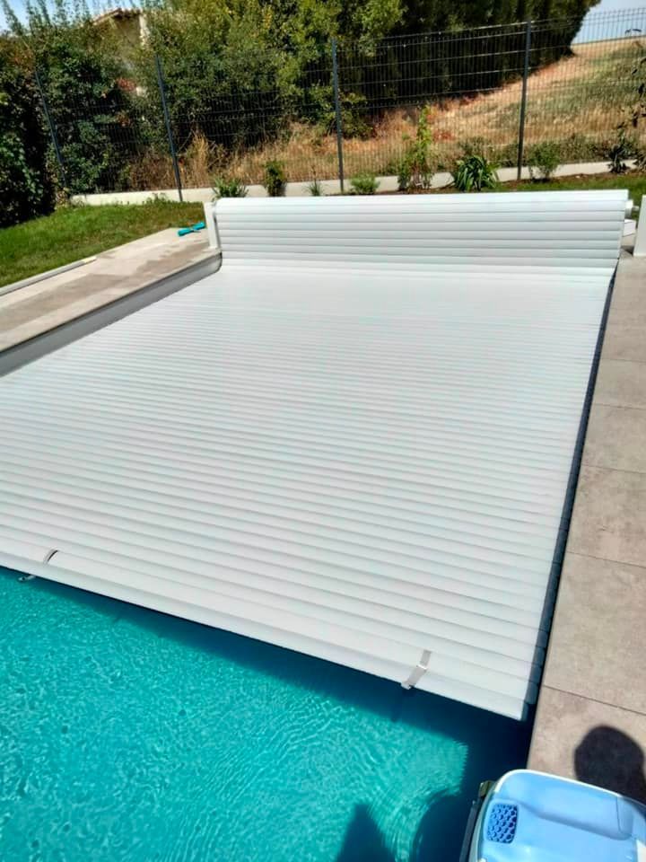 Réparation volet de piscine