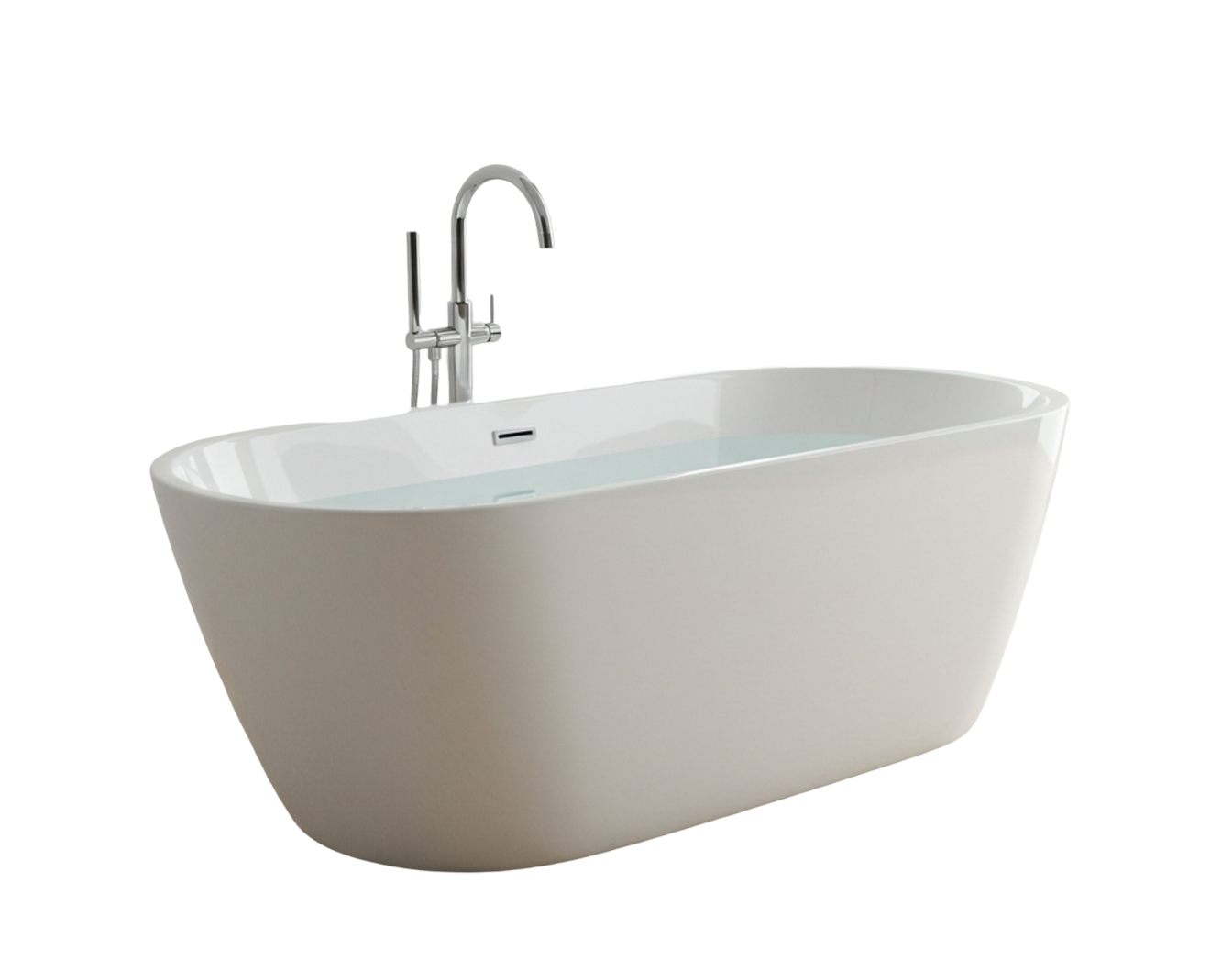 Une baignoire.