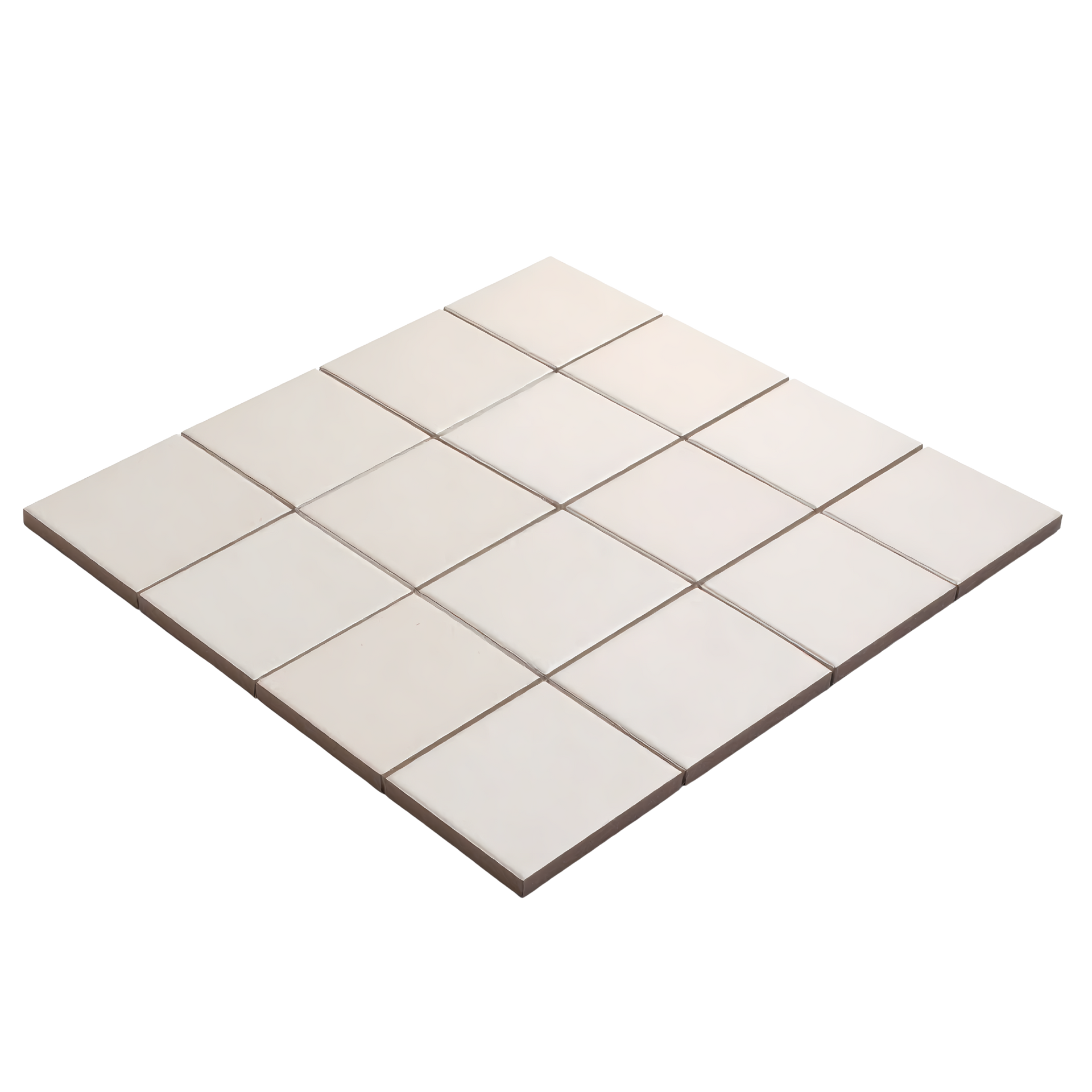 16 carreaux blancs