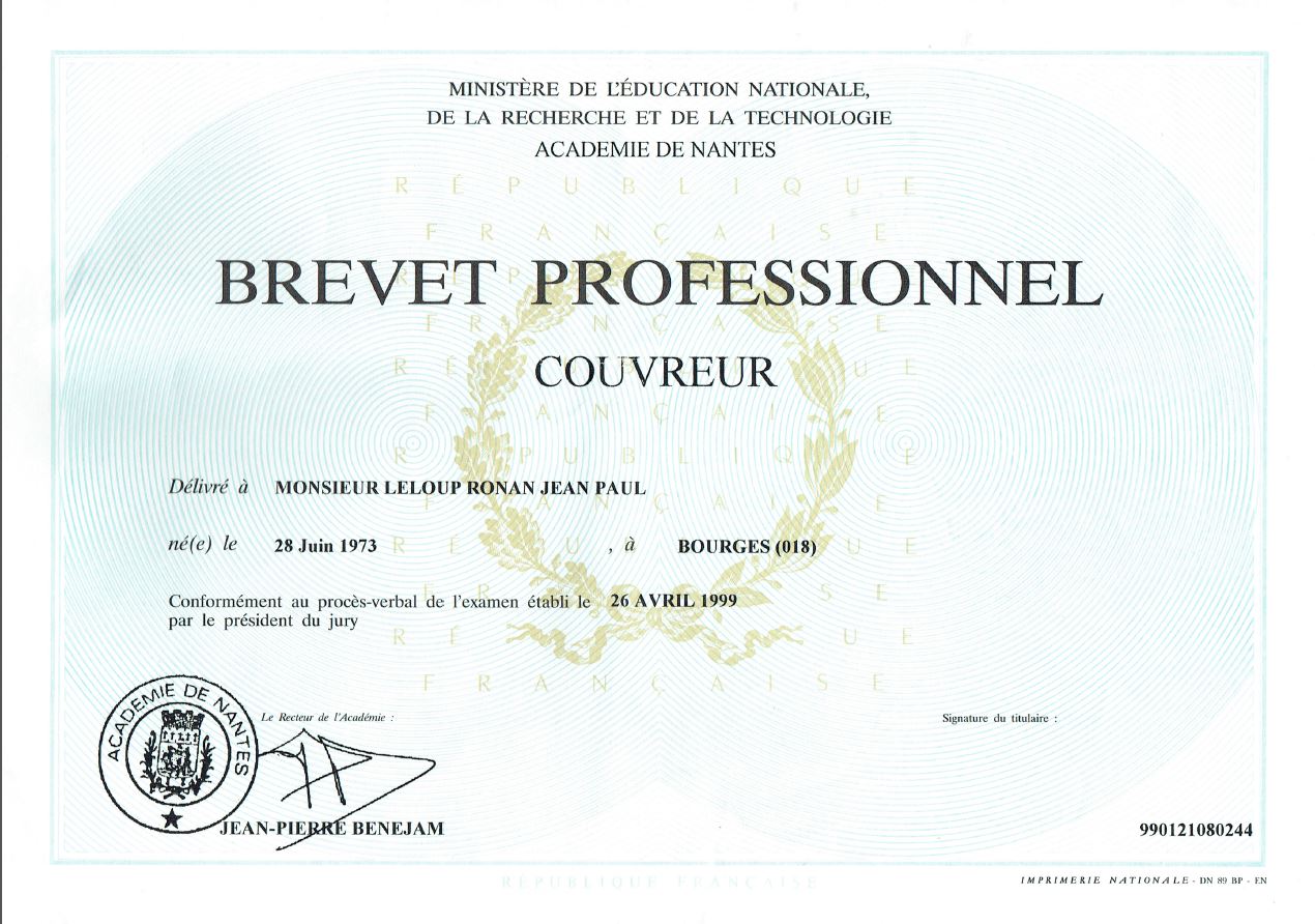 Brevet Professionnel