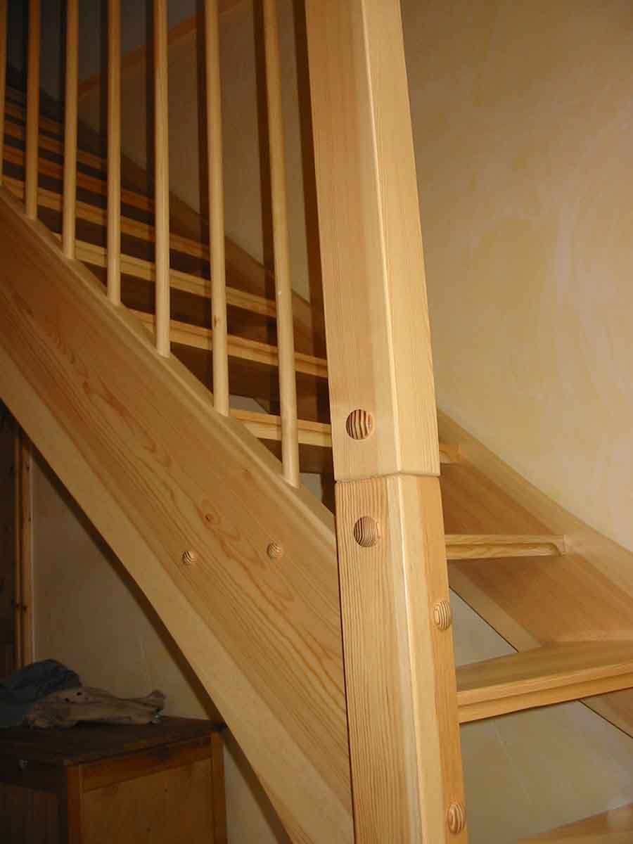 Holztreppe
