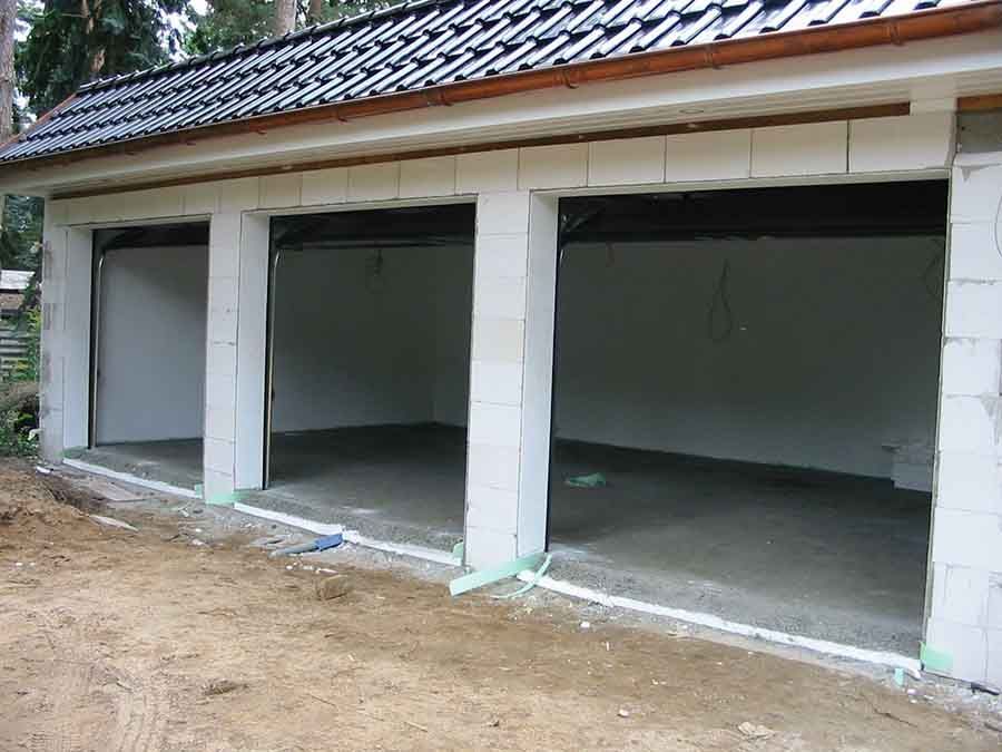 Garage ohne Tür