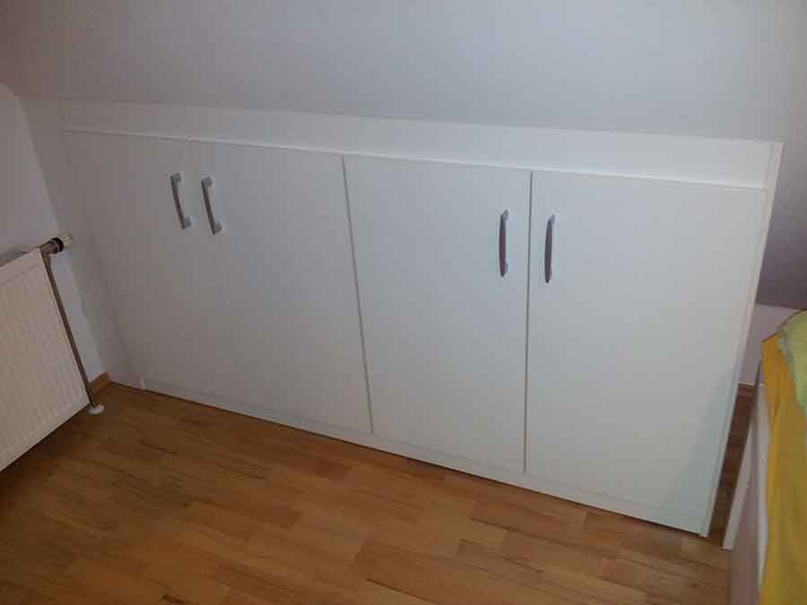 Einbauschrank weiß