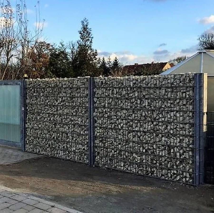 Naturstein Gartenzaun