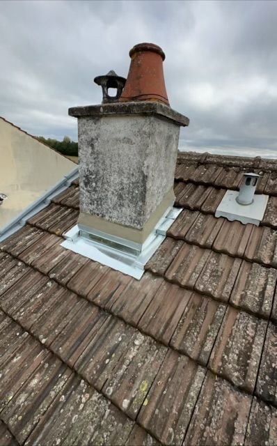 Zinguerie de cheminée