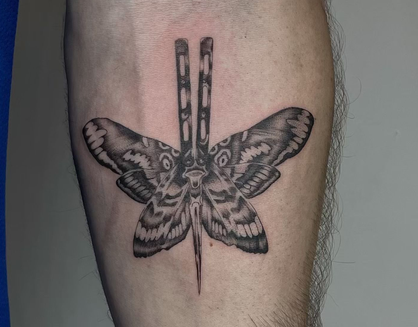 Un tatouage finalisé