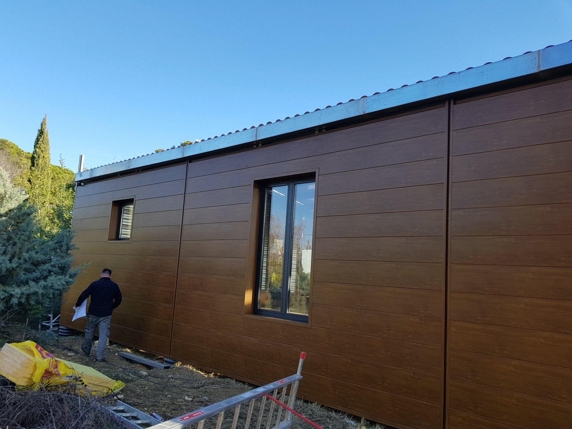 Bardage en bois