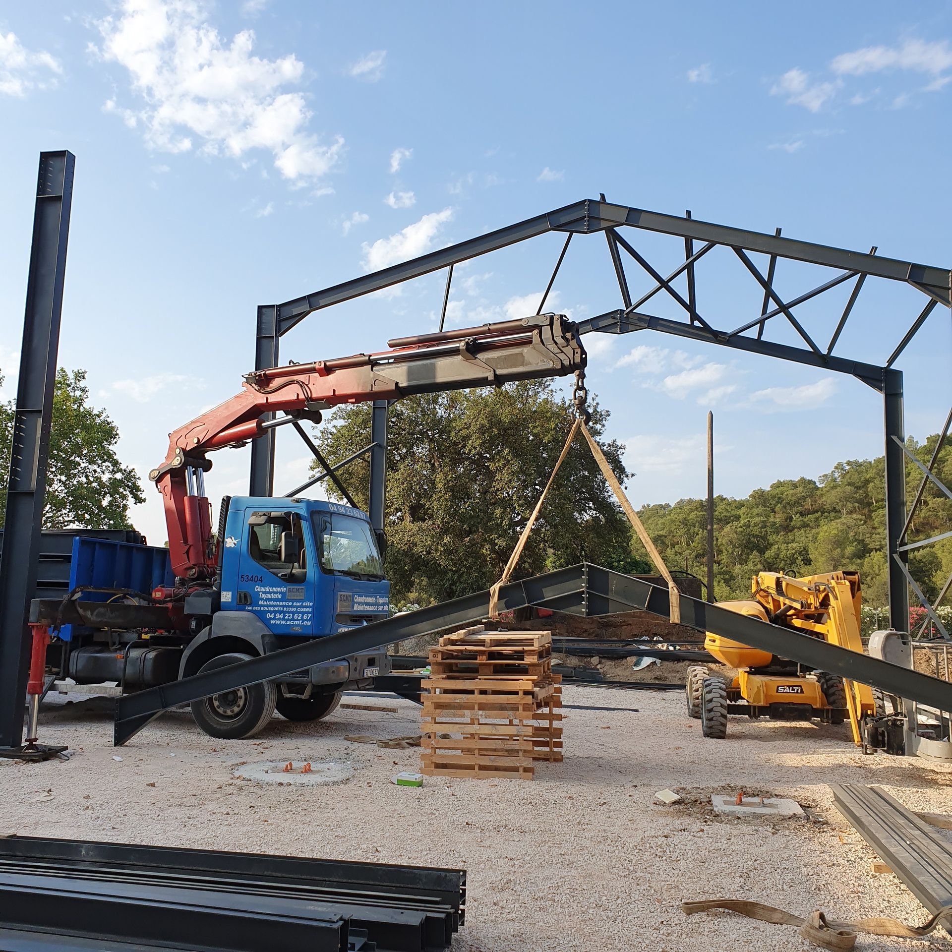 Travaux de métallerie