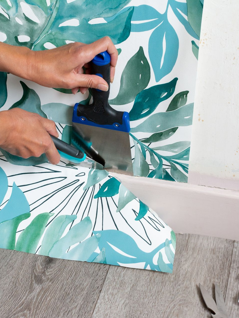 Découpage de papier peint