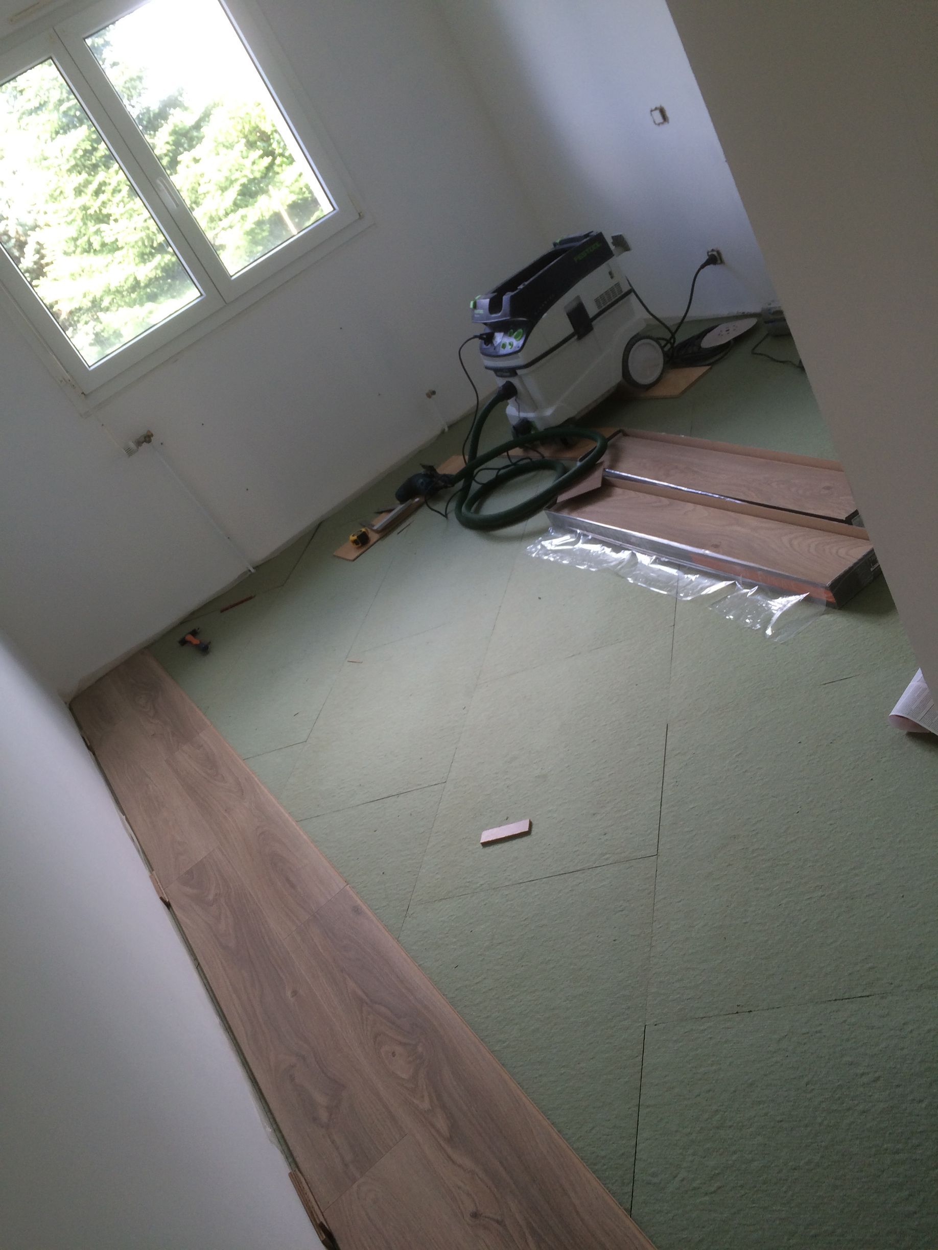 Travaux de revêtement de sol