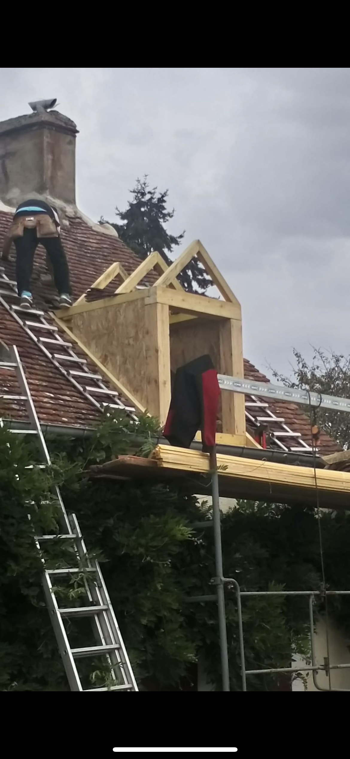 Création de fenêtre de toit