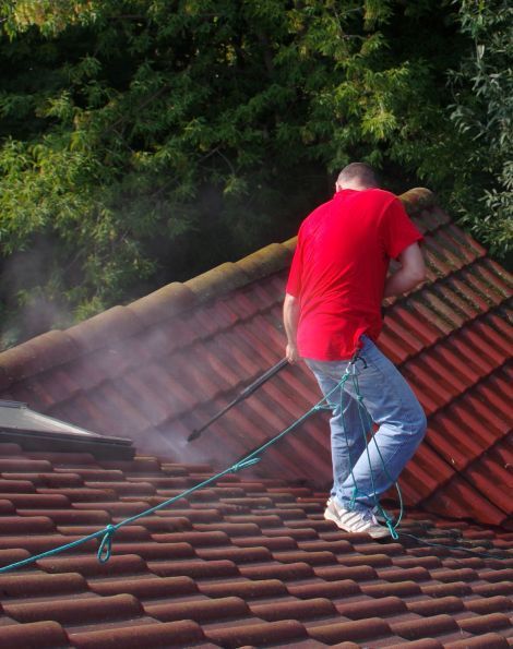 Nettoyage de toiture