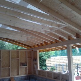 Réalisation charpente neuve - Gaidon SA