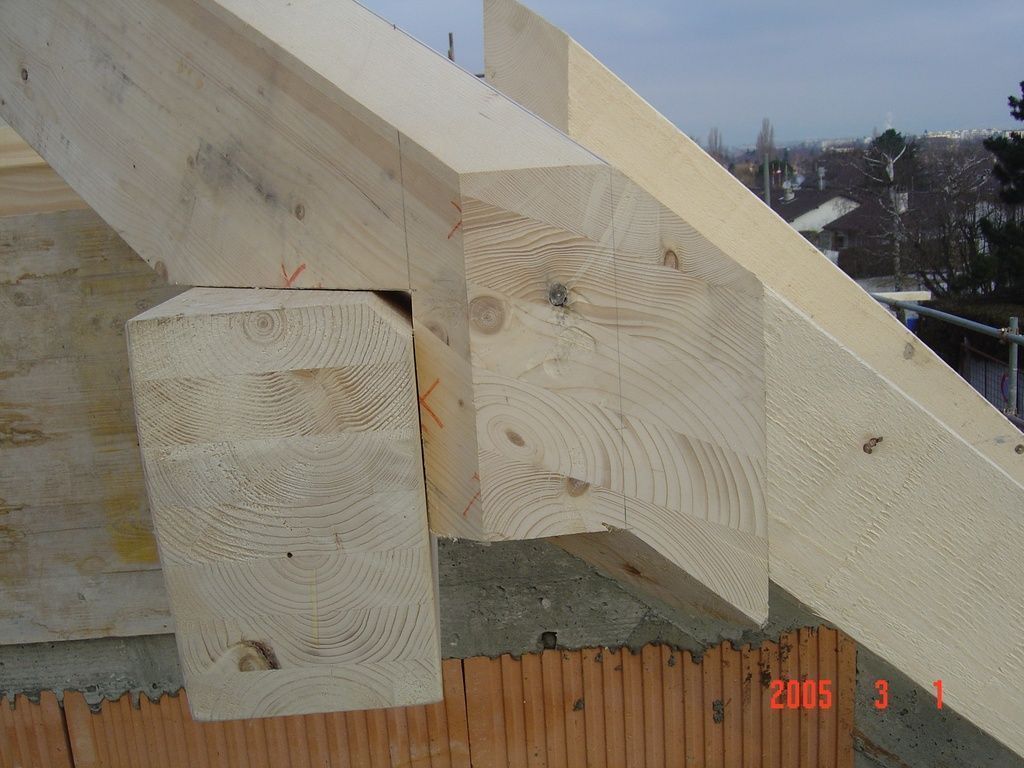 Réalisation charpente neuve - Gaidon SA