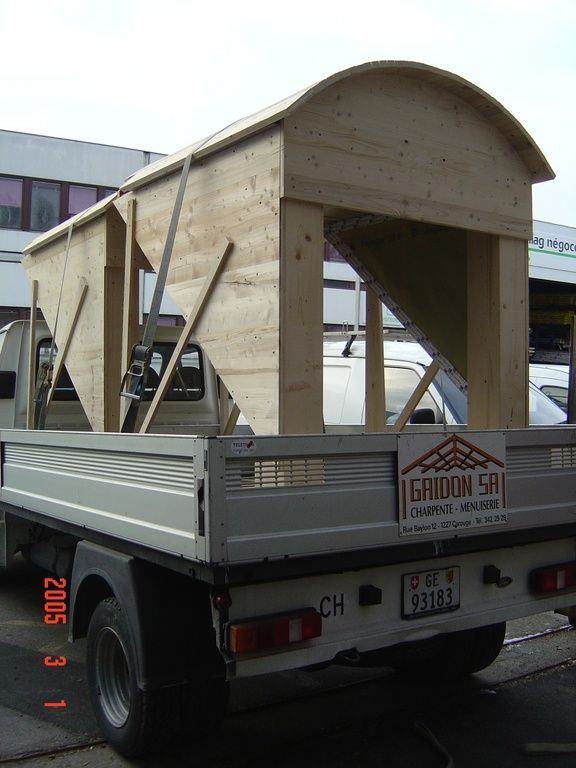 Réalisation charpente neuve - Gaidon SA